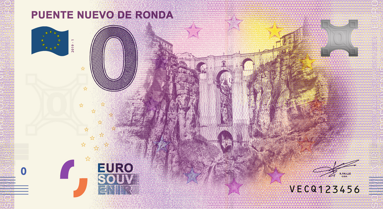 BILLETES "O" (ZERO) EUROS.................(en general) - Página 16 Vecq